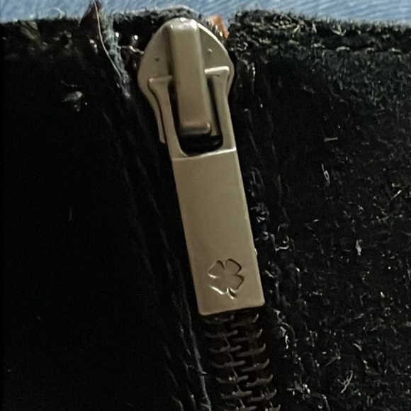 Lucky Brand Yakeena black suede wedge ankle boots size 8.5 - Picture 5 of 10